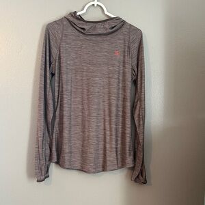 Ariat Women's Heathered Gray Long Sleeve Top